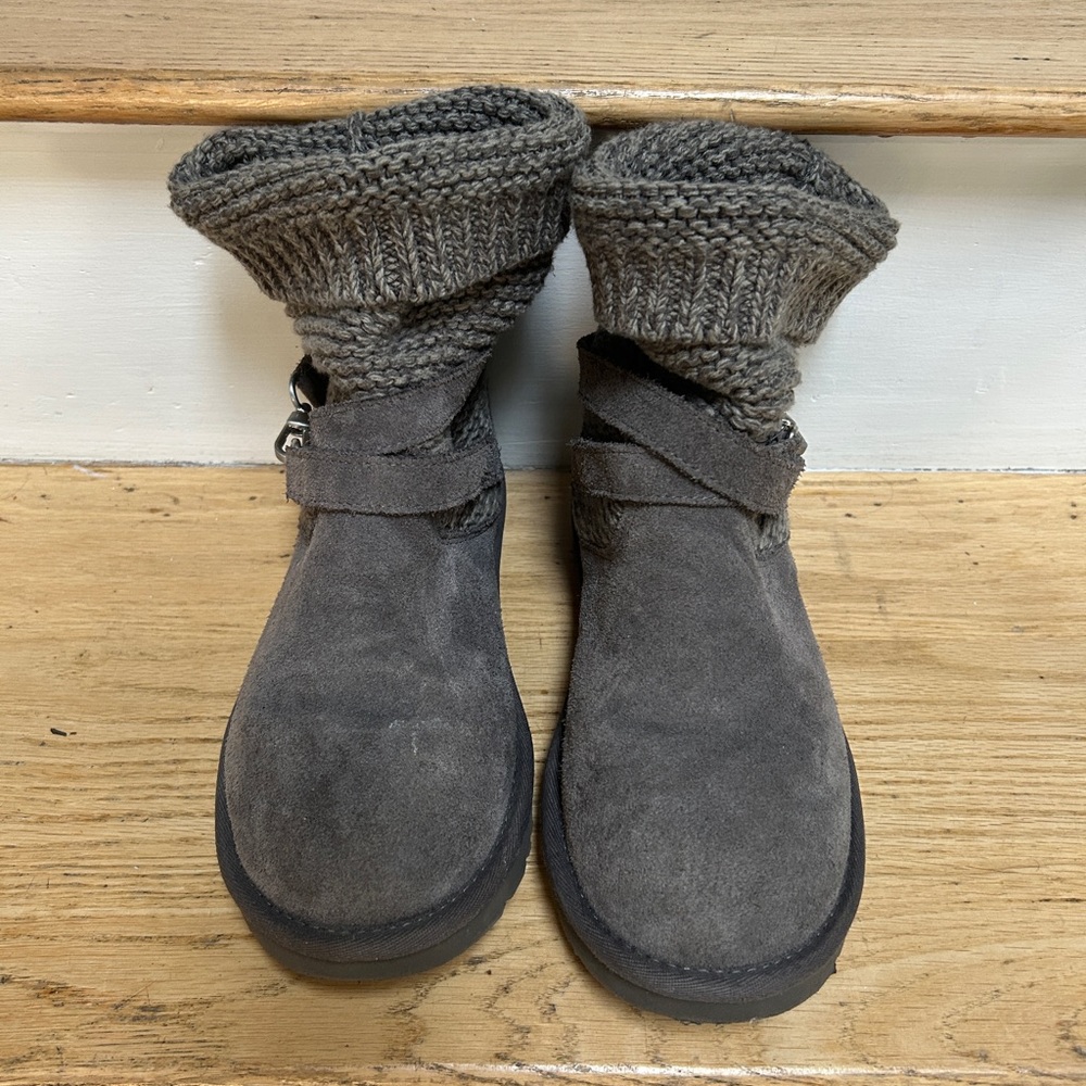UGG Gray Suede Boots
